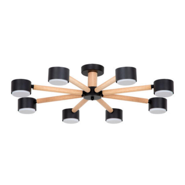 Люстра на штанге A1624PL-8BK ARTE Lamp TENDA