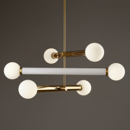 Люстра на штанге Freya CROSS FR5381PL-06G