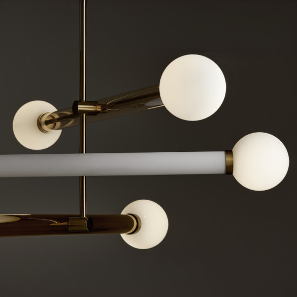 Люстра на штанге Freya CROSS FR5381PL-06G