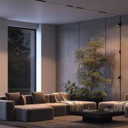 Магнитный трековый светильник Maytoni Technical FOCUS LED TR103-1-5W3K-M-B