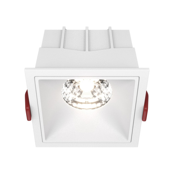Встраиваемый точечный светильник Maytoni Technical Alfa LED DL043-01-15W4K-SQ-W