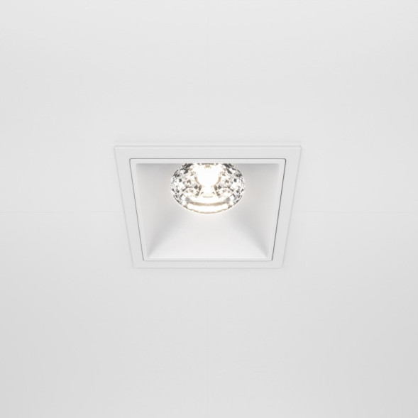 Встраиваемый точечный светильник Maytoni Technical Alfa LED DL043-01-15W4K-SQ-W