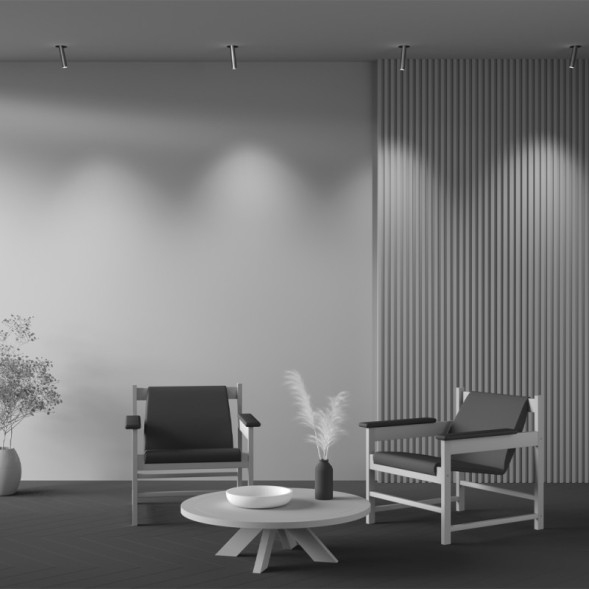 Встраиваемый точечный светильник Maytoni Technical Focus T C140TRS-L200-7W4K-BBS