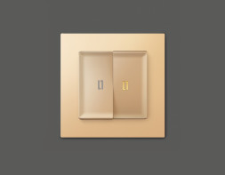 Выключатель Ambrella Volt MA604010 ALFA QUANT