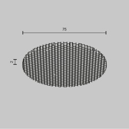 Антибликовая решетка HoneyComb-D75 Maytoni Technical FOCUS LED