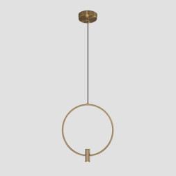 Подвесной светильник Eurosvet layla 50257/1 LED латунь