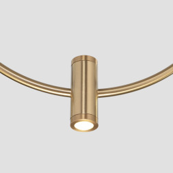 Подвесной светильник Eurosvet layla 50257/1 LED латунь