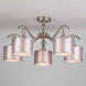Люстра на штанге Eurosvet Ofelia 60070/5 сатин-никель