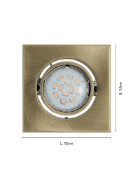 Встраиваемый точечный светильник EGLO 93244