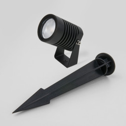 Уличный грунтовый светильник Elektrostandard Landscape LED черный (043 FL LED)