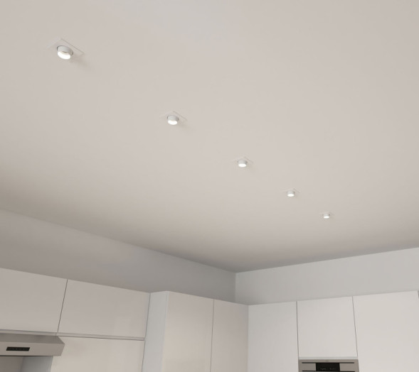 Встраиваемый точечный светильник Denkirs Rond DK3121-WH