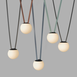 Светодиодный трековый светильник Denkirs BELTY ORB DK5551-BK