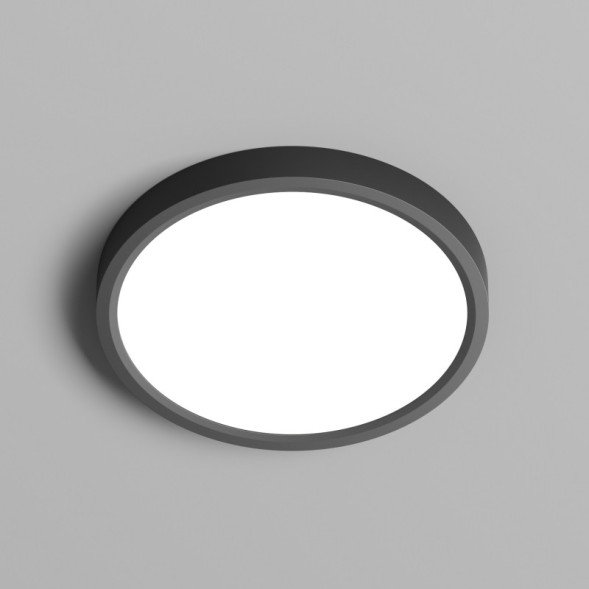 Потолочный светильник Denkirs THIN DK6520-BK