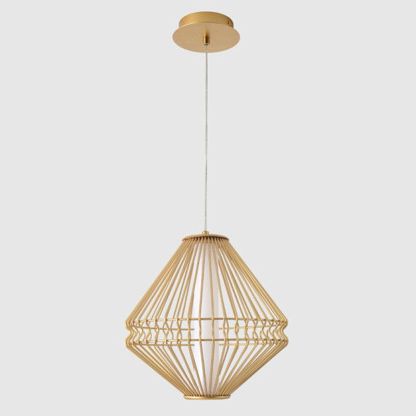 Подвесной светильник Crystal Lux CUADRA SP15W LED GOLD CUADRA