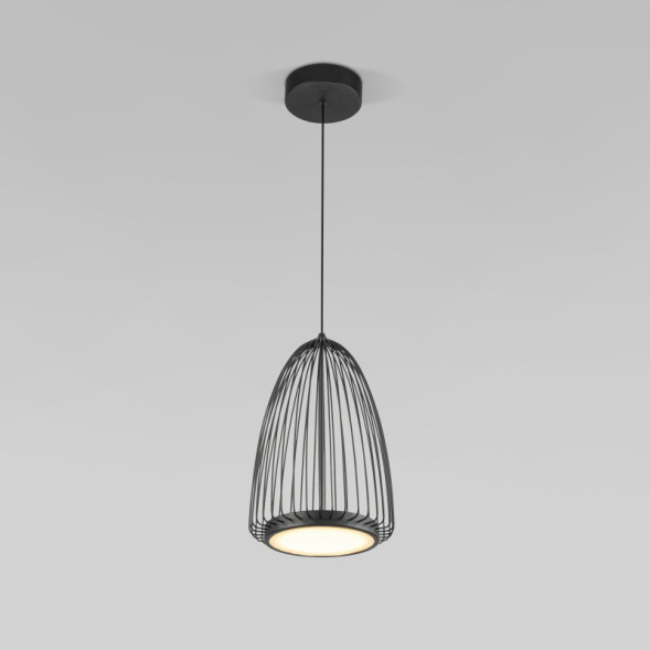 Подвесной светильник Eurosvet 40009/1 LED черный Comodita