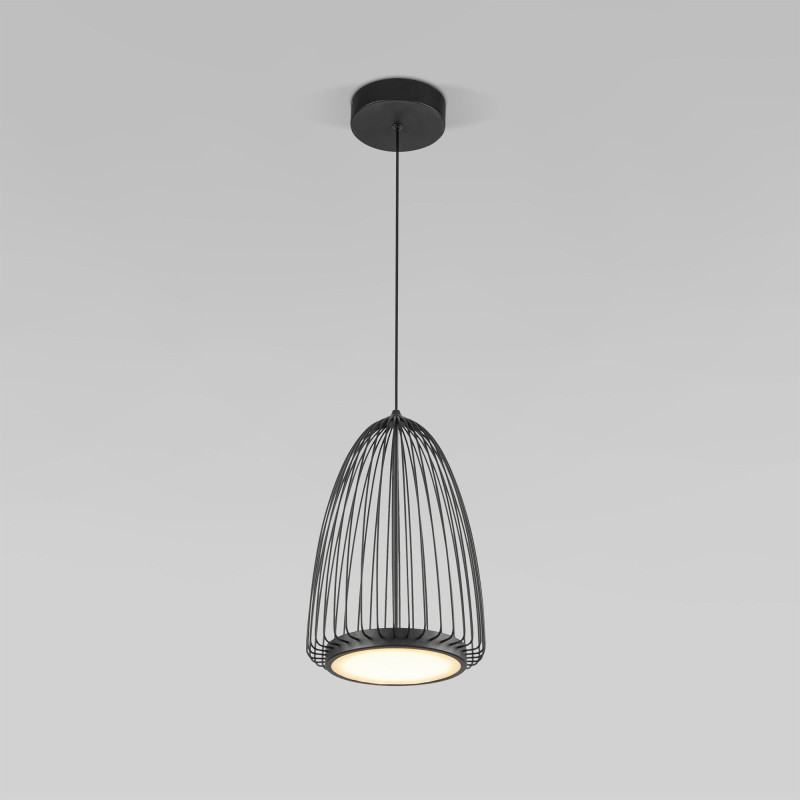 Подвесной светильник Eurosvet 40009/1 LED черный Comodita