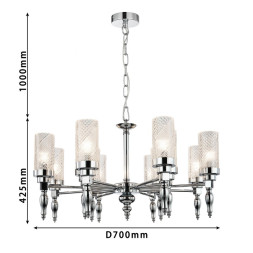 Подвесная люстра Favourite ANIMA 2813-12P