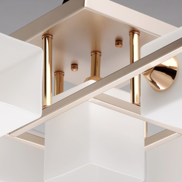 Люстра на штанге DeMarkt Тетро 673011905