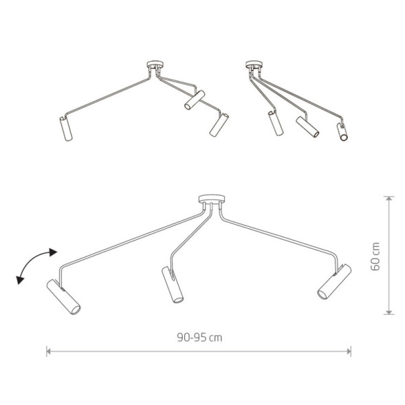 Потолочный светильник Nowodvorski EYE SUPER 6504