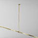 Стойка Maytoni Technical Magnetic trаck system Flarity латунь TRA159C-B1-BS