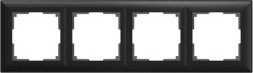 Рамка Werkel WL14-Frame-04 (черный матовый)