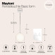 Подвесной светильник Maytoni Basic form MOD321PL-01W1