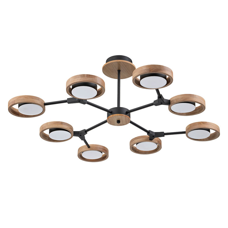 Люстра на штанге A2454PL-8BK ARTE Lamp Signora