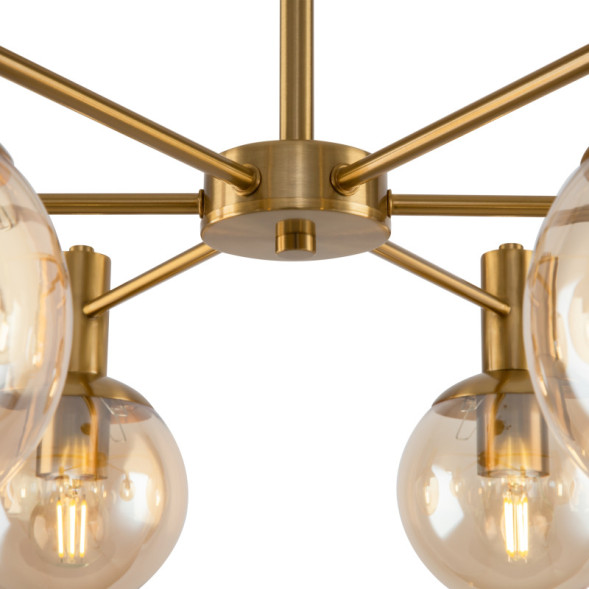 Люстра на штанге Freya GLOBO FR5175PL-06BS