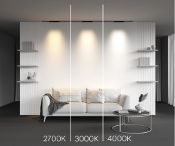 Магнитный трековый светильник Maytoni Technical Points TR193-1-15W2.7K-M-B