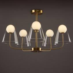 Люстра на штанге Freya Doublety FR5382PL-05BS