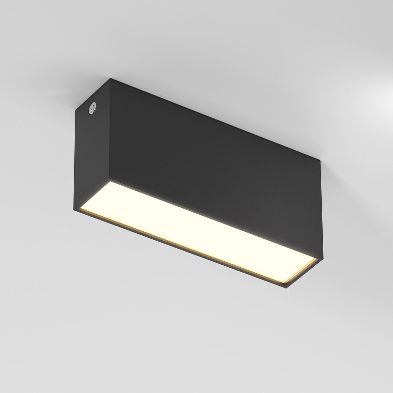 Накладной точечный светильник Elektrostandard 25109/LED 10W 3000K черный