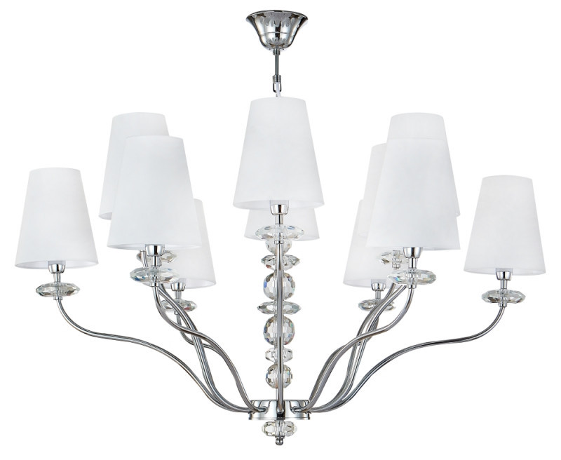 Подвесная люстра Crystal Lux ARMANDO CHROME ARMANDO SP6+6 CHROME