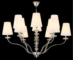 Подвесная люстра Crystal Lux ARMANDO CHROME ARMANDO SP6+6 CHROME