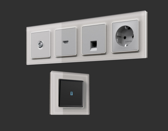 Рамка Ambrella Volt AF330405 ALFA Platos