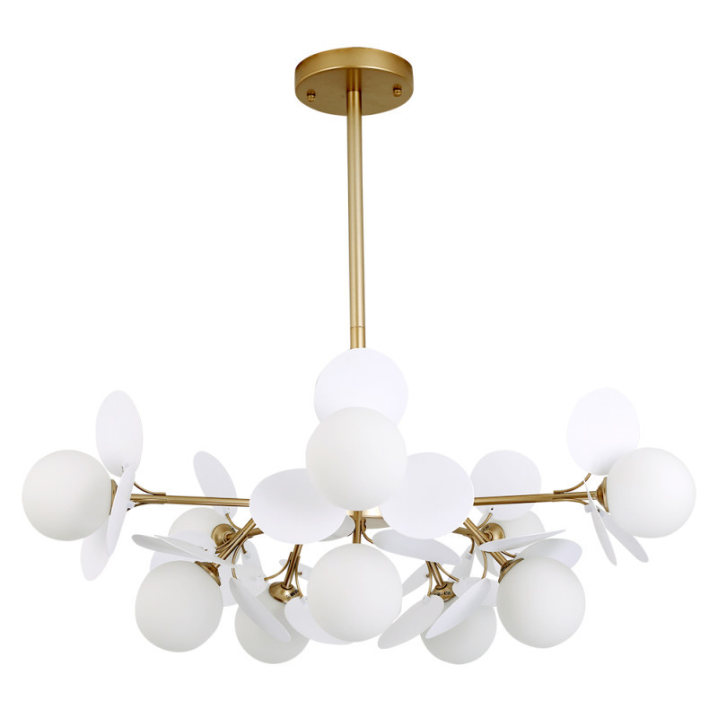 Люстра на штанге ARTE Lamp peacock A1369SP-10SG