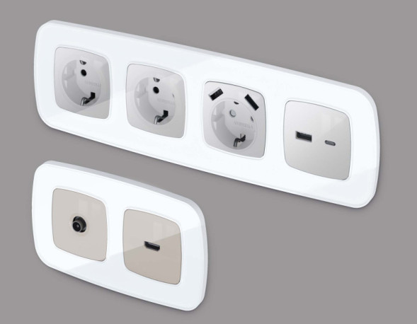 Рамка Ambrella Volt OF640101 OMEGA Coint