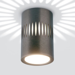 Накладной точечный светильник Elektrostandard DLS026 7W 4200К графит