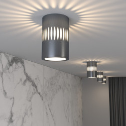 Накладной точечный светильник Elektrostandard DLS026 7W 4200К графит