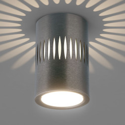 Накладной точечный светильник Elektrostandard DLS026 7W 4200К графит