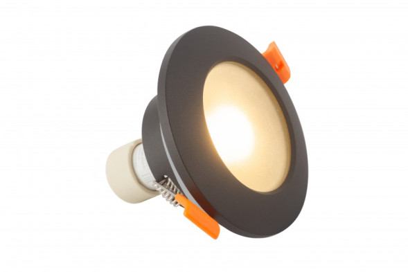 Точечный влагозащищенный светильник Denkirs FACET DK3016-BK