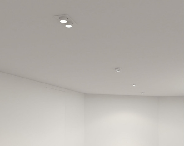 Встраиваемый точечный светильник Denkirs Rond DK3122-WH