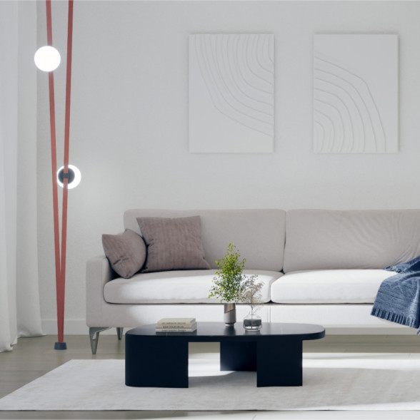 Светодиодный трековый светильник Denkirs BELTY ORB DK5552-BK