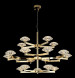 Подвесная люстра Crystal Lux Rebeca REBECA SP5+10+5 GOLD