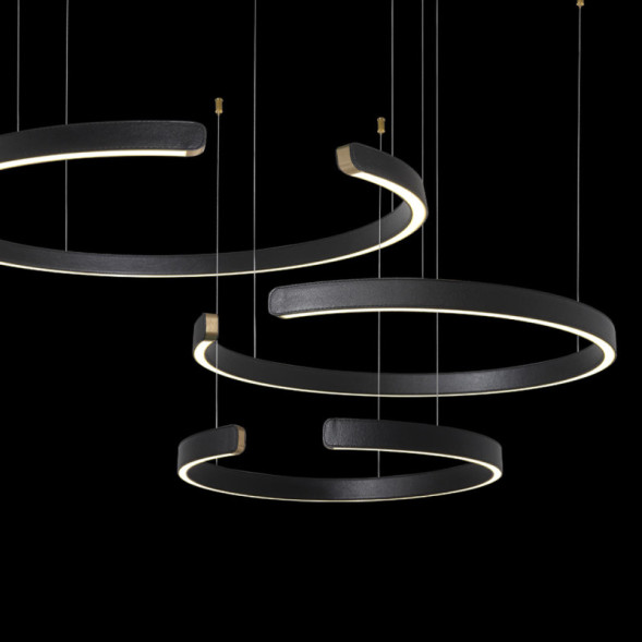 Подвесной светильник LOFT IT RING 10025/3 Black