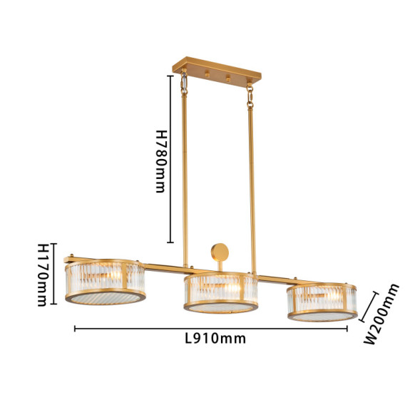 Люстра на штанге Favourite Radiales 3099-6P