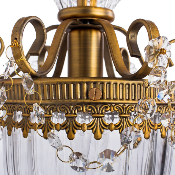 Люстра на штанге ARTE Lamp Schelenberg A4410PL-1SR