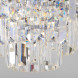 Каскадная люстра Eurosvet Ariana 10124/8 хром/прозрачный хрусталь Strotskis Smart (