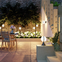 Садово-парковый светильник Odeon Light LOMEO 4832/1F