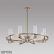 Люстра на штанге iLamp Evolution 6806-8 QGD