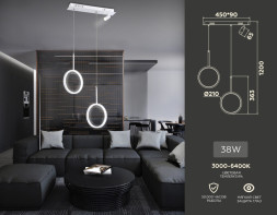 Подвесной светильник Ambrella Light COMFORT FL5272